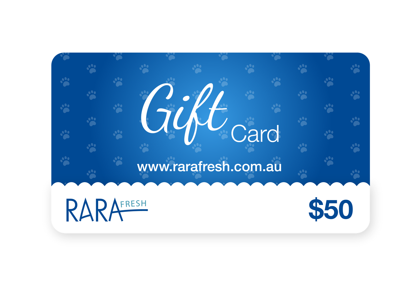 Rarafresh Gift Card